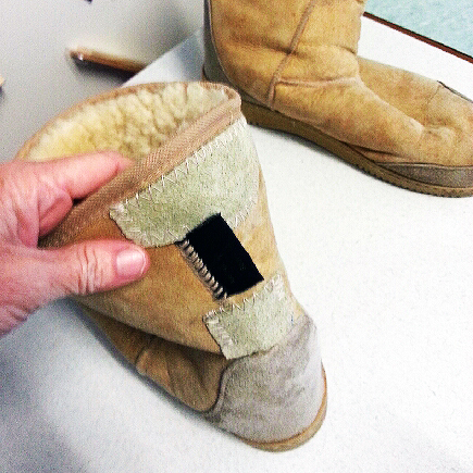 how to fix a hole in ugg boots