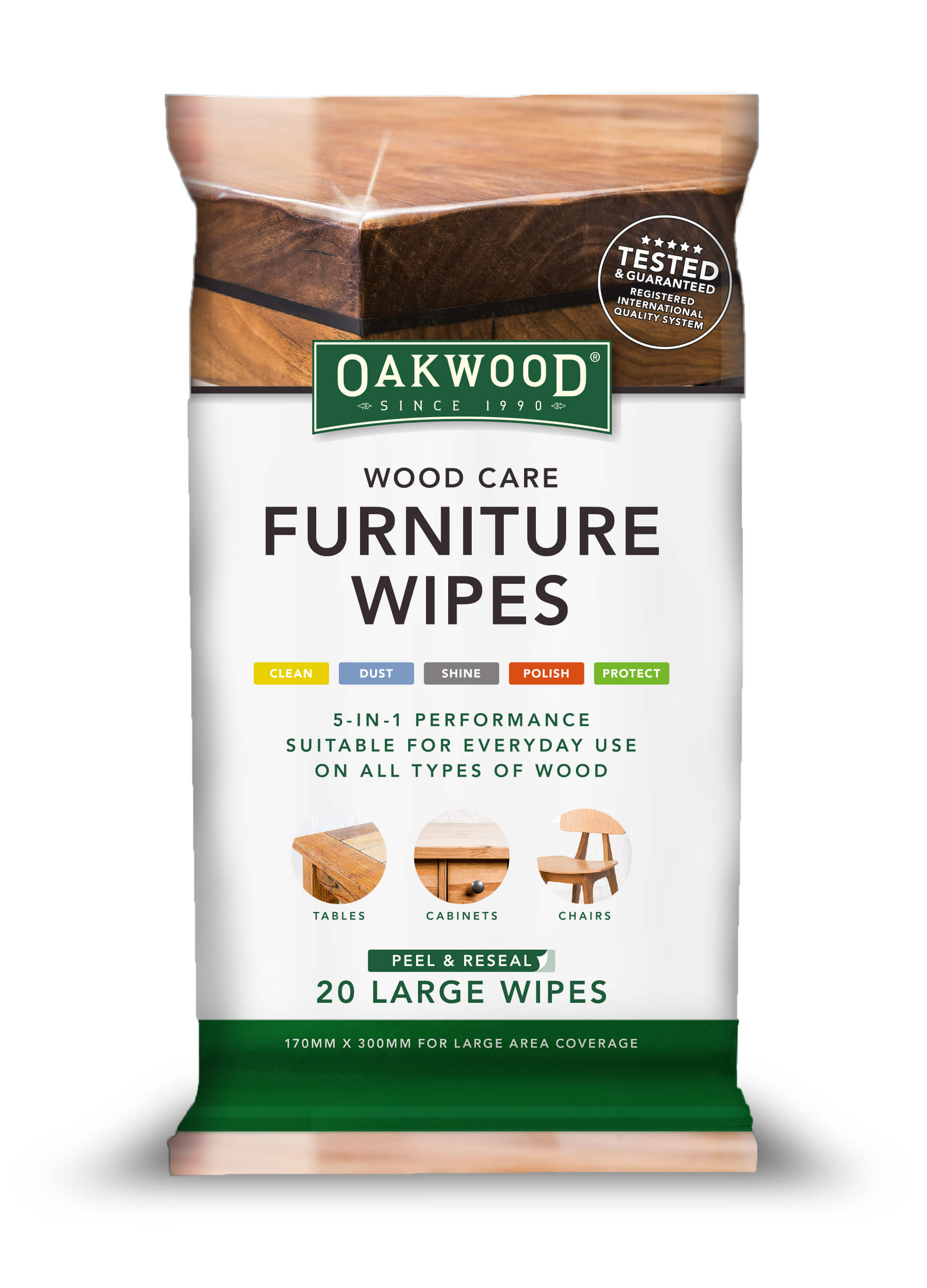 Everyday Wood Care Furniture Wipes elaundry