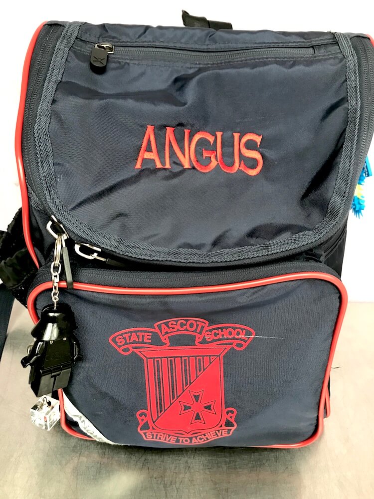 school bag name