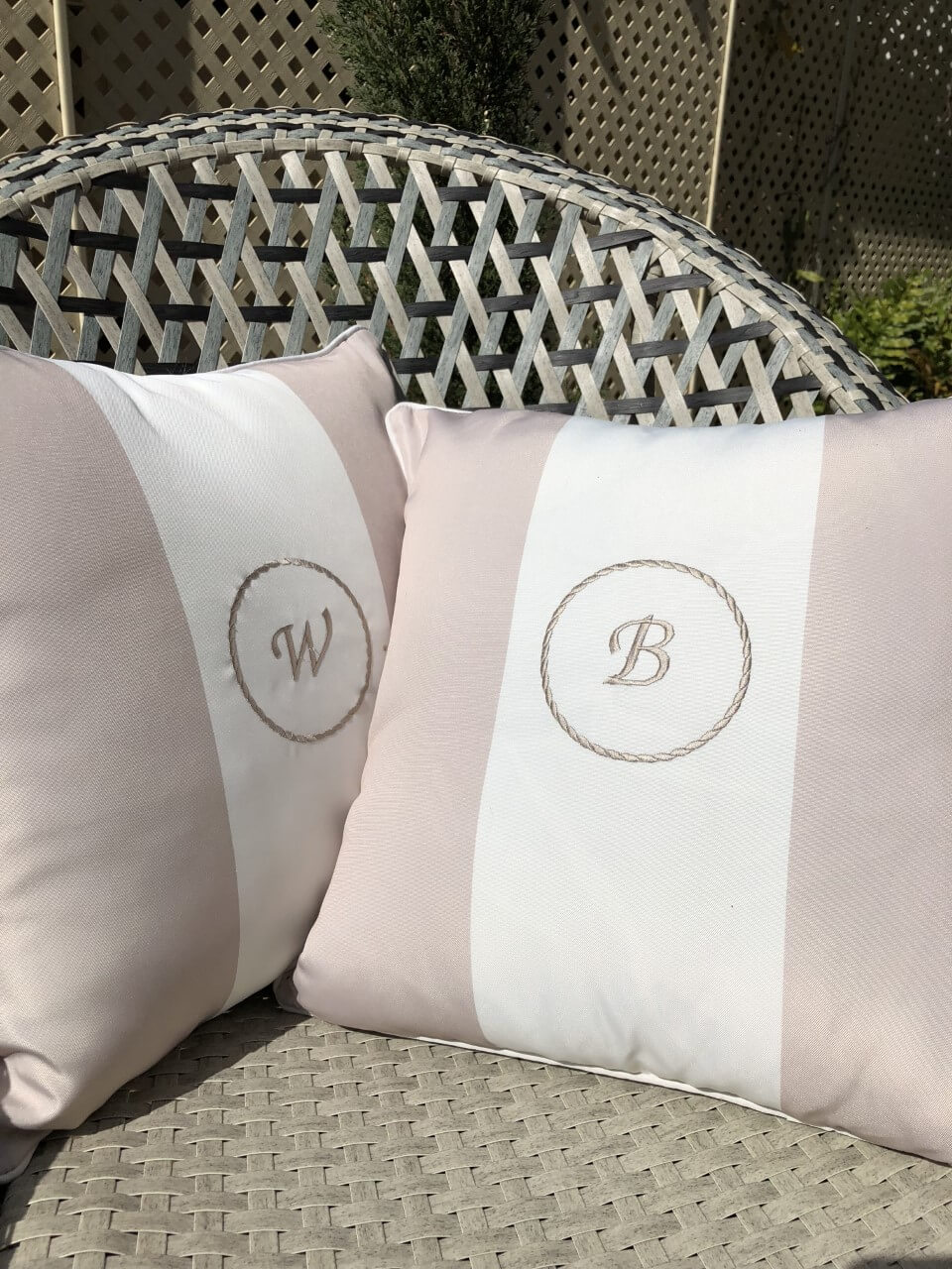 personalised embroidered cushions elaundry