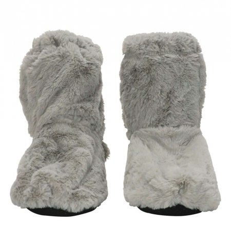 The Heat Feet Slippers in Grey